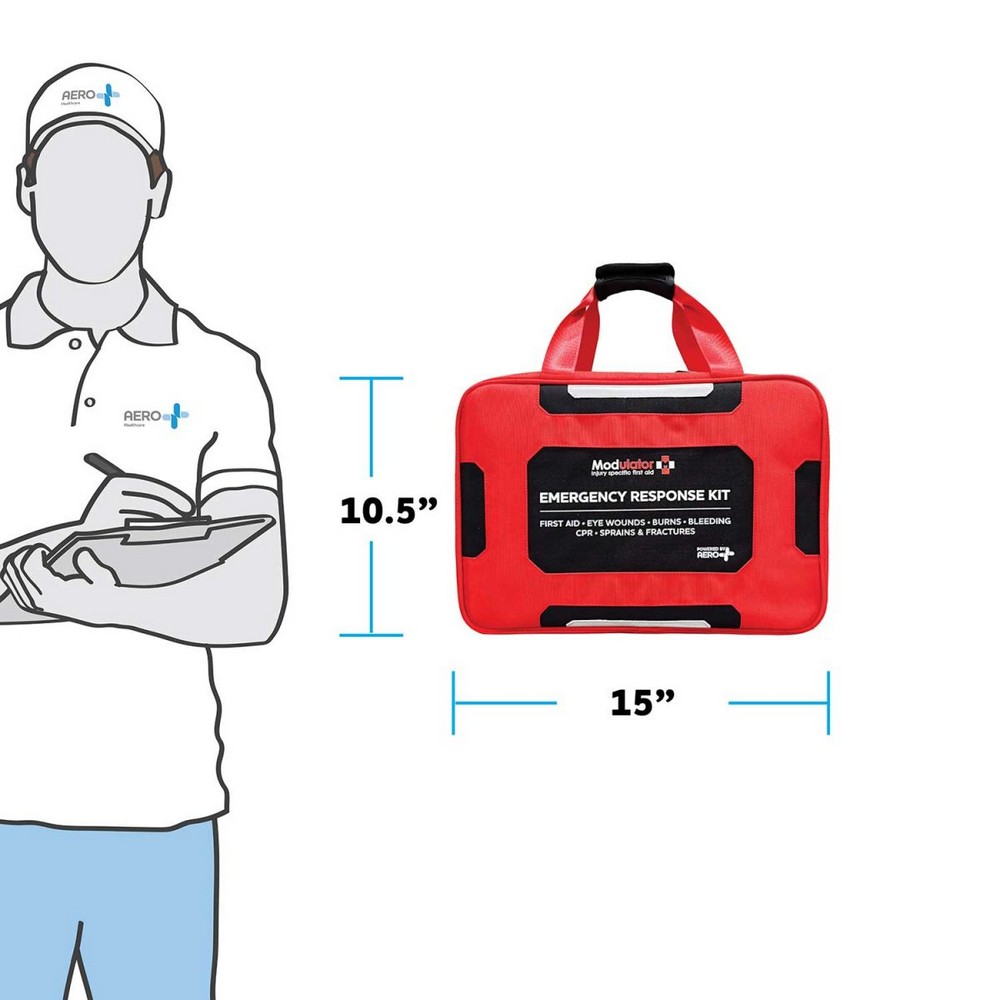 Aero Healthcare M610B Modulator Emergency Response Bag, Standard