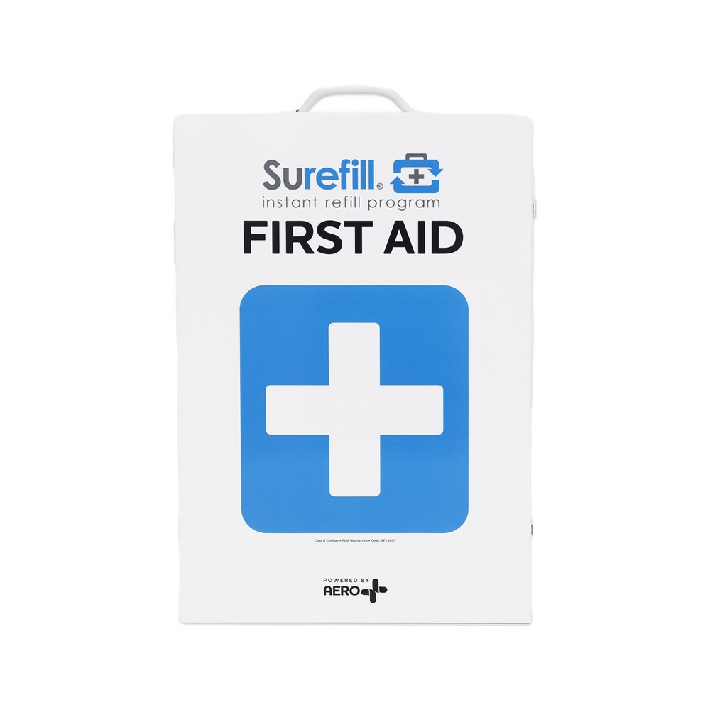 Aero Healthcare SF150BT SUREFILL 4 Shelf Metal Cabinet 150 Series ANSI 2021  B - Without Meds