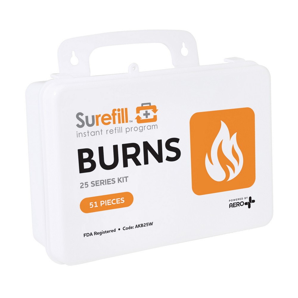 Aero Healthcare AKB25W SUREFILL 25 Series Burn Kit