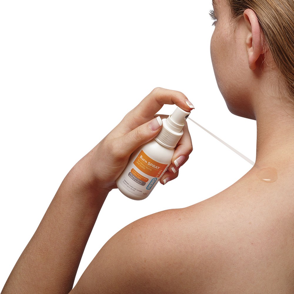 Aero Healthcare ABS50 AEROBURN Burn Gel Spray 2oz pump