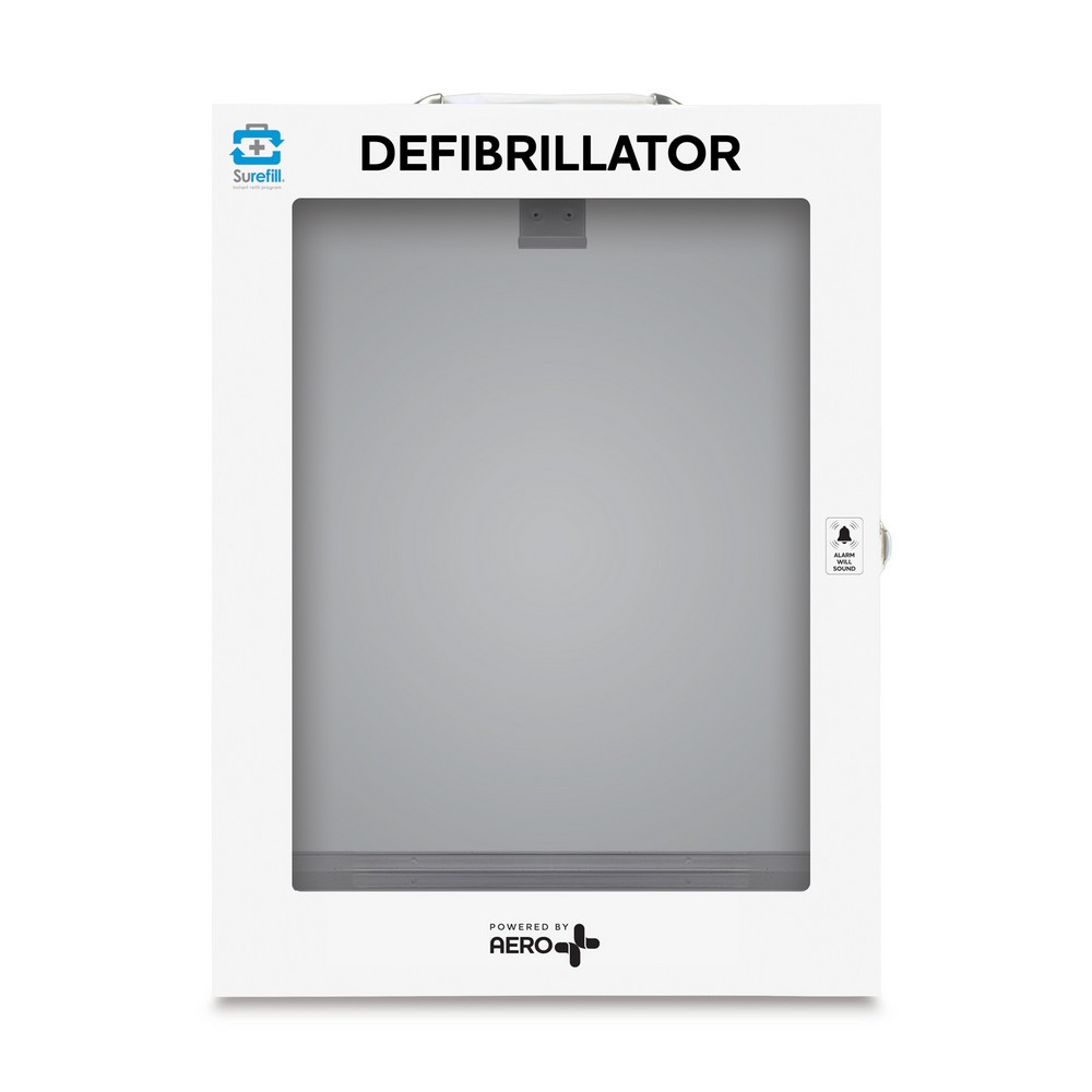 Aero Healthcare AEKM05 Defibrillator Wall Cabinet - Alarmed