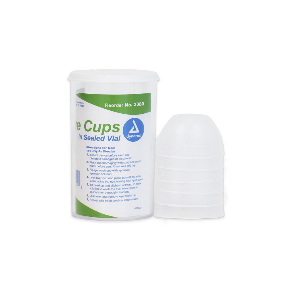 Aero Healthcare AWEC001 Eye Cups in Sealed Vial - Non-Sterile 6 / Vial