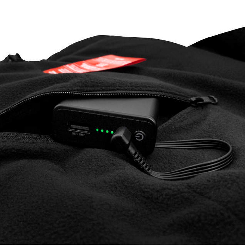 Radians RHG-J100B Heated Men's Soft Shell Jacket - Black