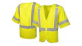 Pyramex Safety RVZ5310FR Class 3 Fr Vest Hi-Vis Lime