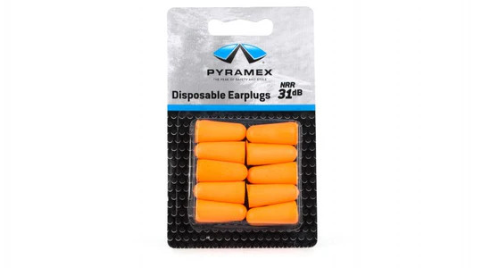 Pyramex PYDP1000 Reusable Earplugs NRR32 5 Pair/Pack