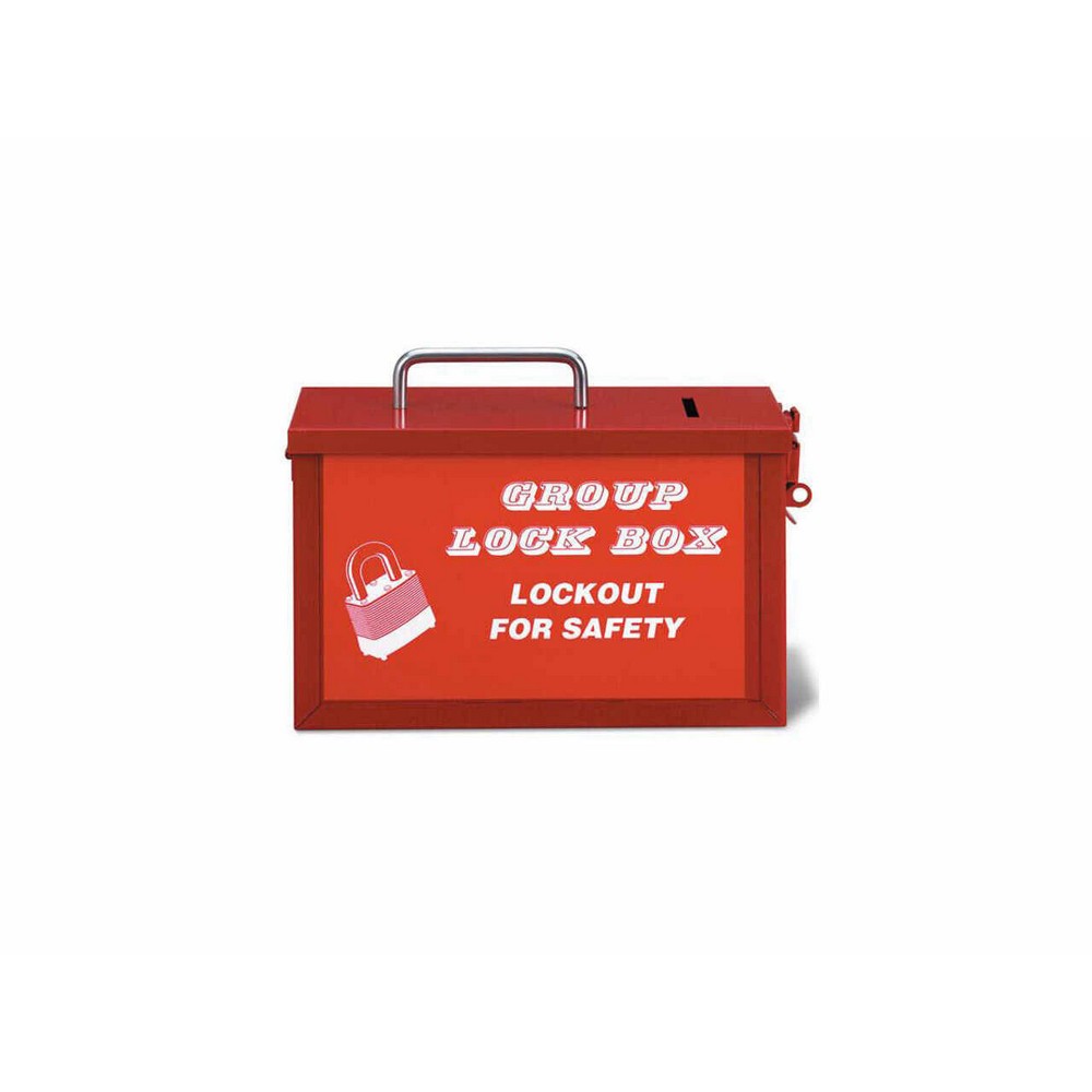 Zing Green 7511R Group Lockout Box - Single Access