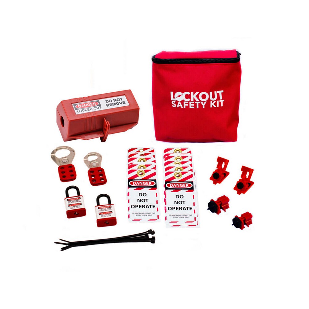 Zing Green 7147 Electrical Lockout Tagout Kit