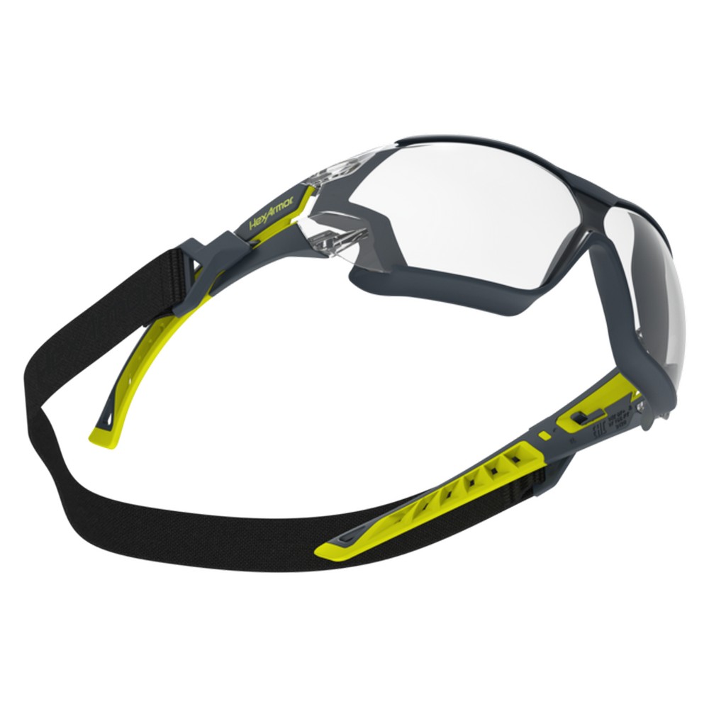 HexArmor Clear TruShield®S MX225G Anti-Fog with Head strap