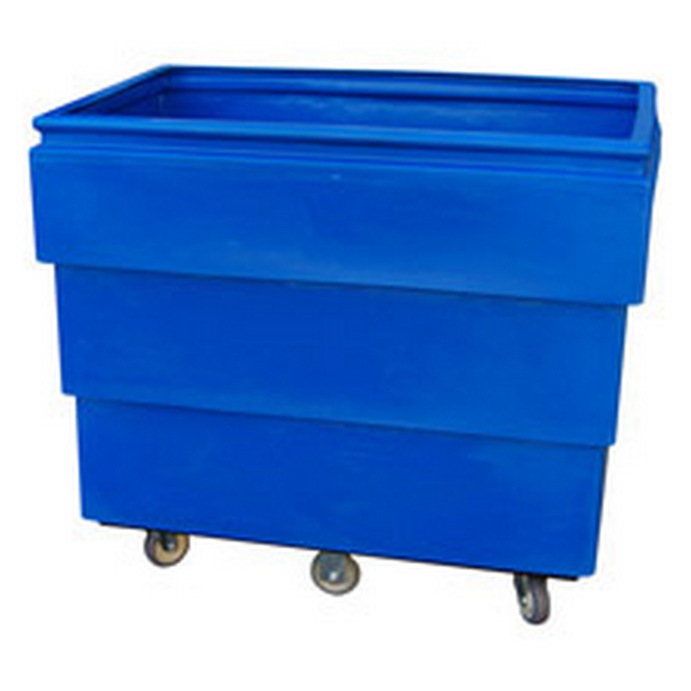 DPI 7016R Plastic Commercial Utility Cart 21 Cubic Feet Capacity
