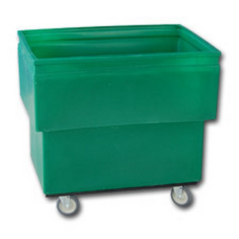 DPI 7016S Plastic Commercial Utility Cart 18 Cubic Feet Capacity