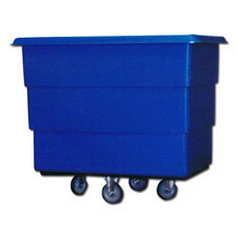 DPI 7016T Plastic Commercial Utility Cart 18 Cubic Feet Capacity