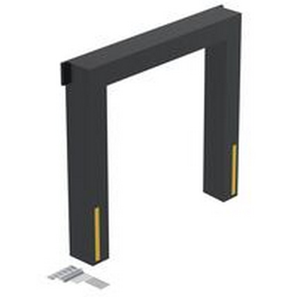 Vestil D-150-17 Vinyl Dock Seal 17 In. 8 Ft. x 8 Ft. Black