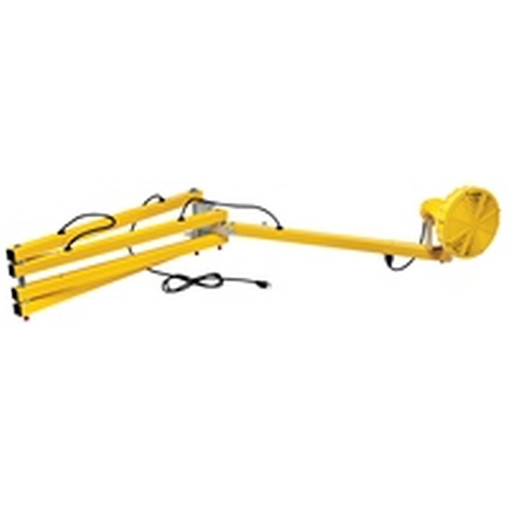 Vestil LLS-90 Steel Triple Arm Sodium Dock Light 90 In. Length Yellow
