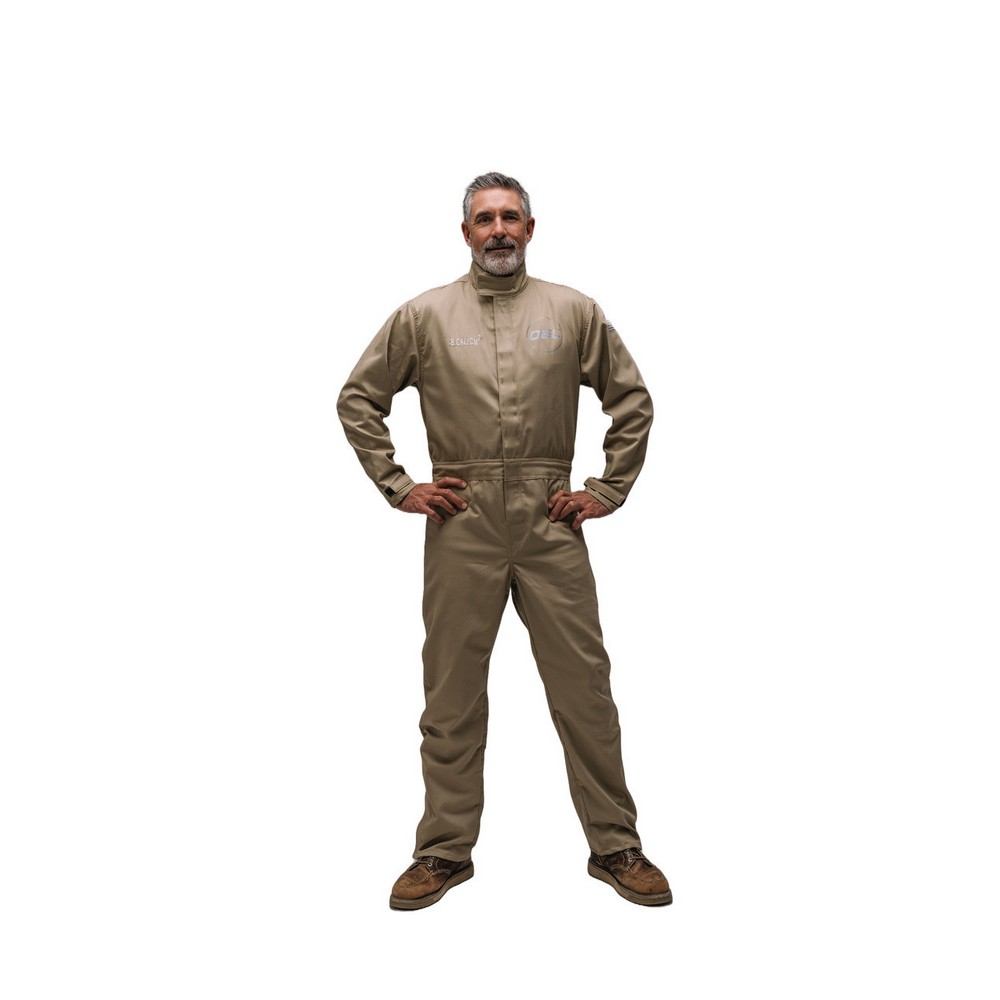 OEL AFW08-KFC 8 CAL Coverall Mens Khaki