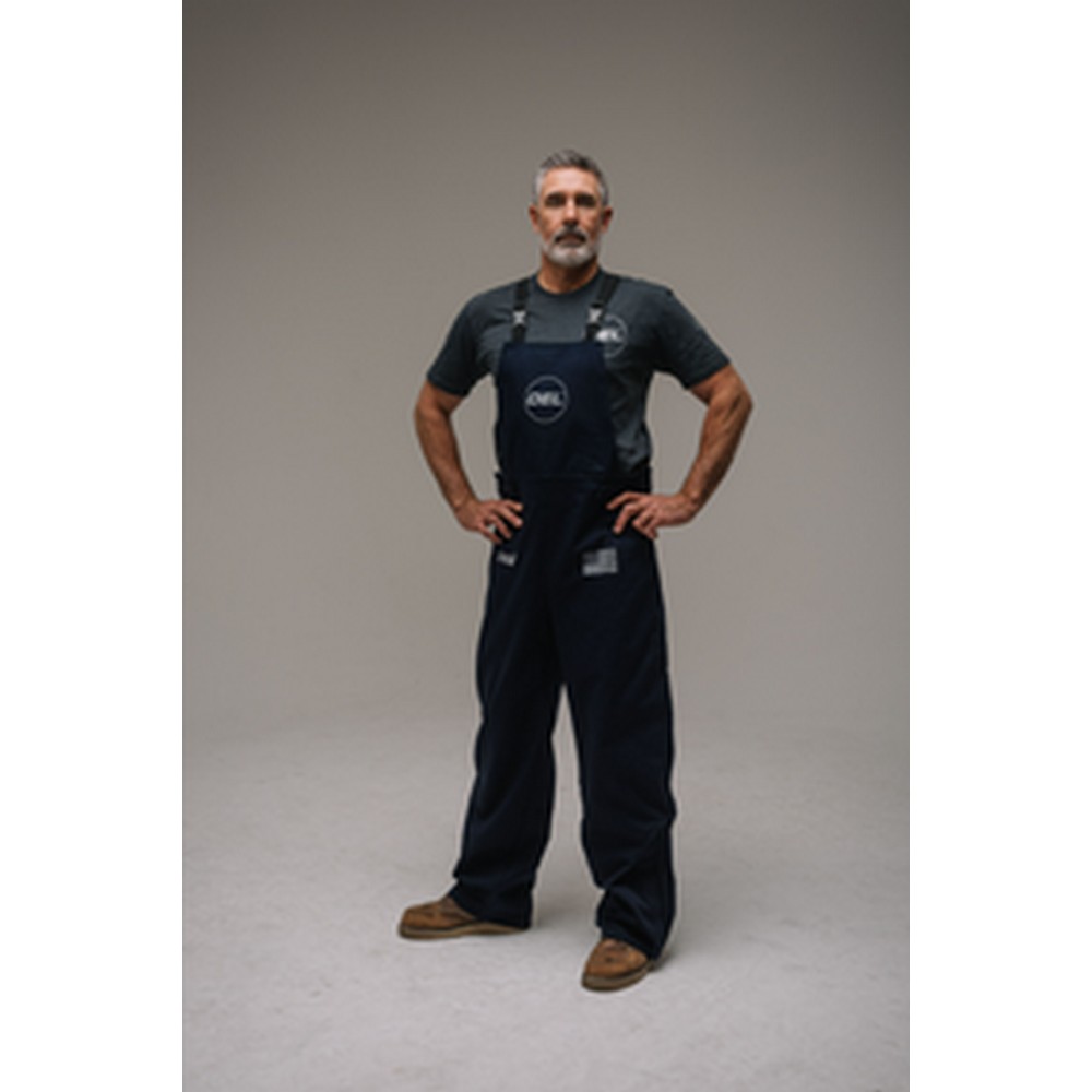 OEL AFW012-NBO-S 12 CAL Bib Overall Mens Navy