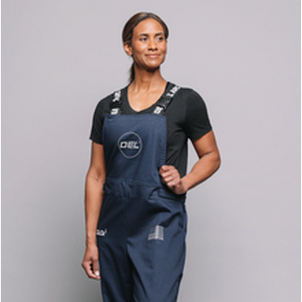 OEL AFW012-NBO-S-W 12 CAL Bib Overall Womens Navy