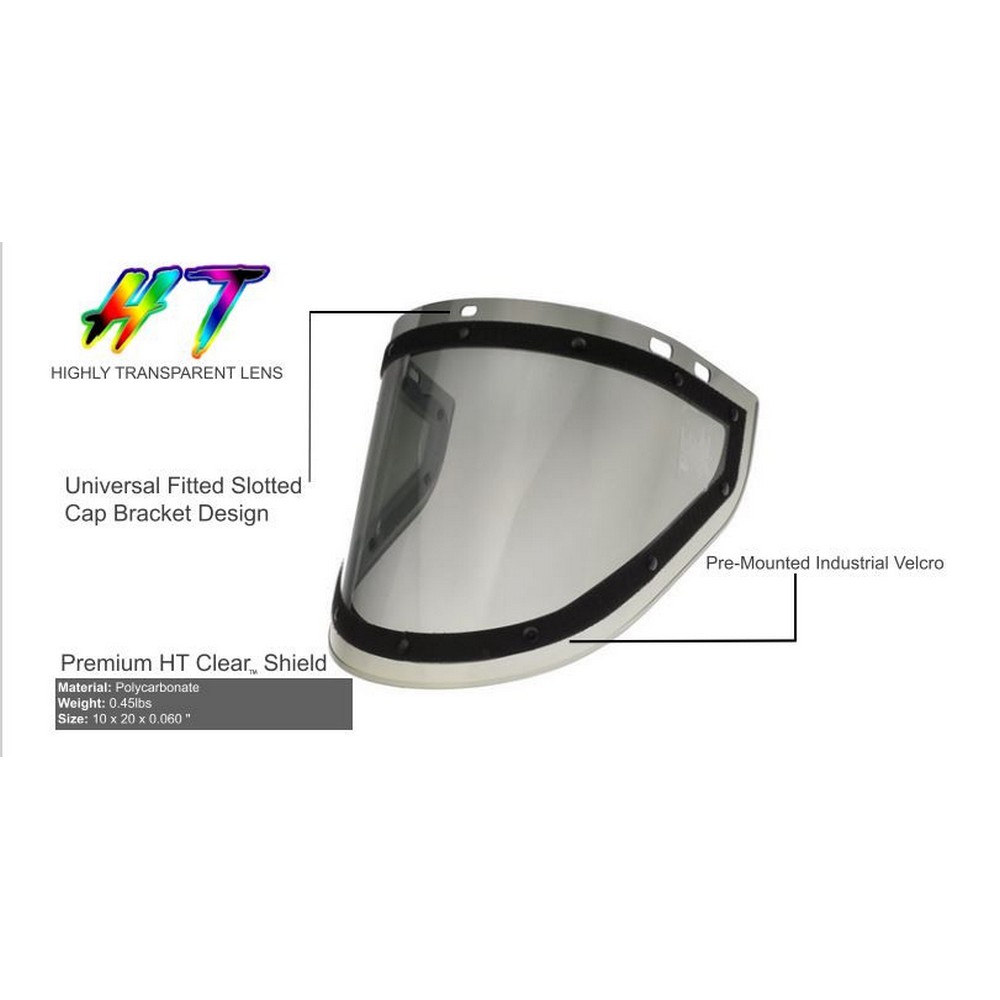 OEL AFW019REP-CLEAR 40 CAL Replacement Shield Clear