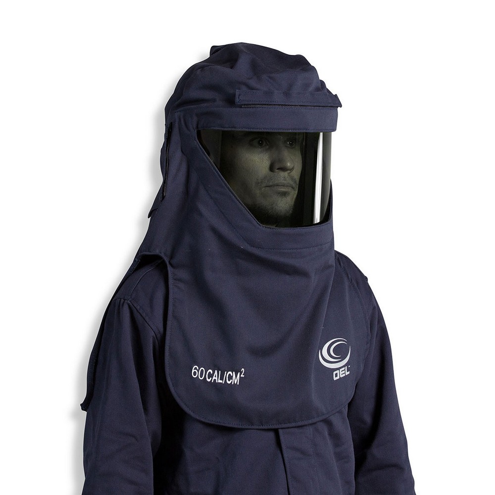OEL AFW60F-NJB 60 CAL Jacket and Bib Overall Kit SwitchGear Hood Mens Navy w/Dual Fans