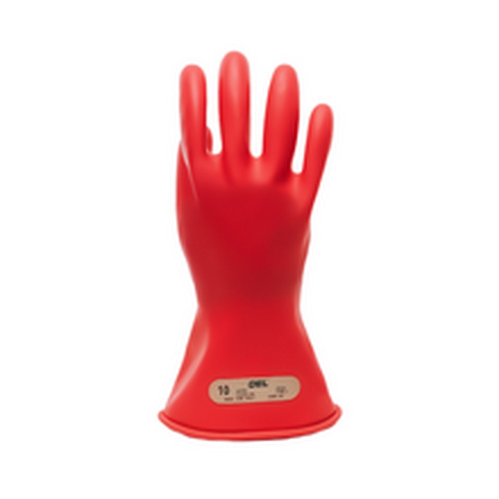 OEL IRG0011R Class 00 Rubber Gloves 11" Red