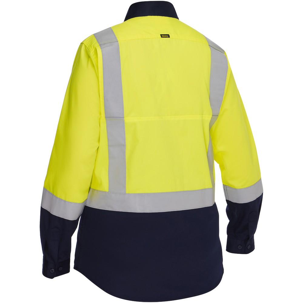 PIP 385-FRRS-NV AR/FR Dual Certified Ripstop Long Sleeve Workshirt - 9 cal/cm2 Navy