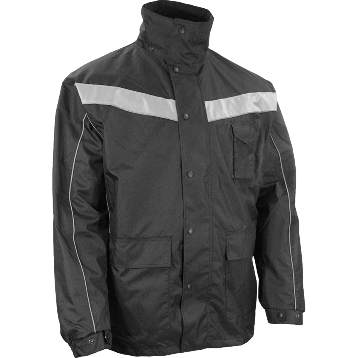 PIP 431ST-BK ANSI Type R Class 3 Two-Tone Waterproof and Breathable 3-Seasons Parka Black