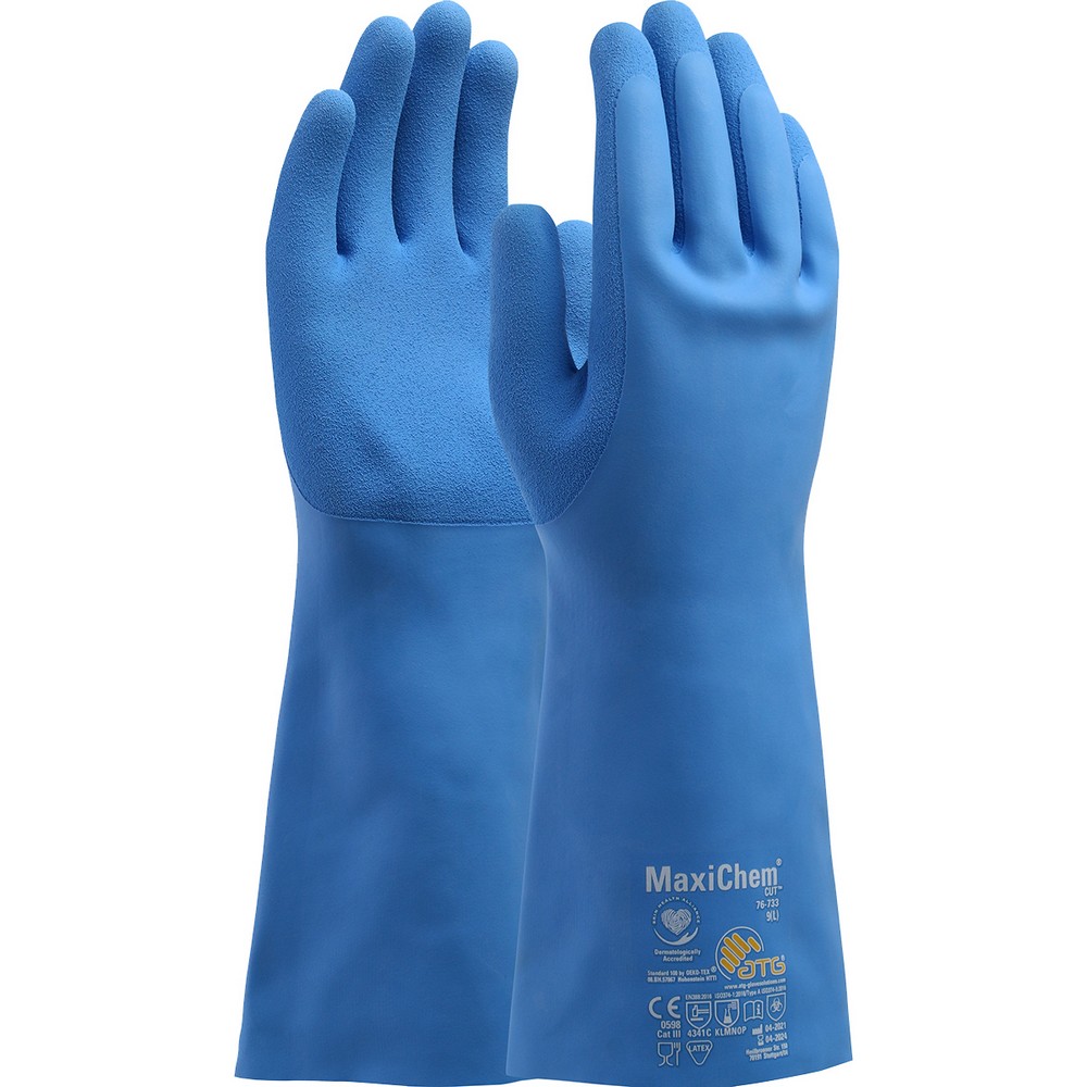 PIP 76-733/S Latex Blend Coated Glove with TriTech Liner and Non-Slip Grip on Palm & Fingers - 14"