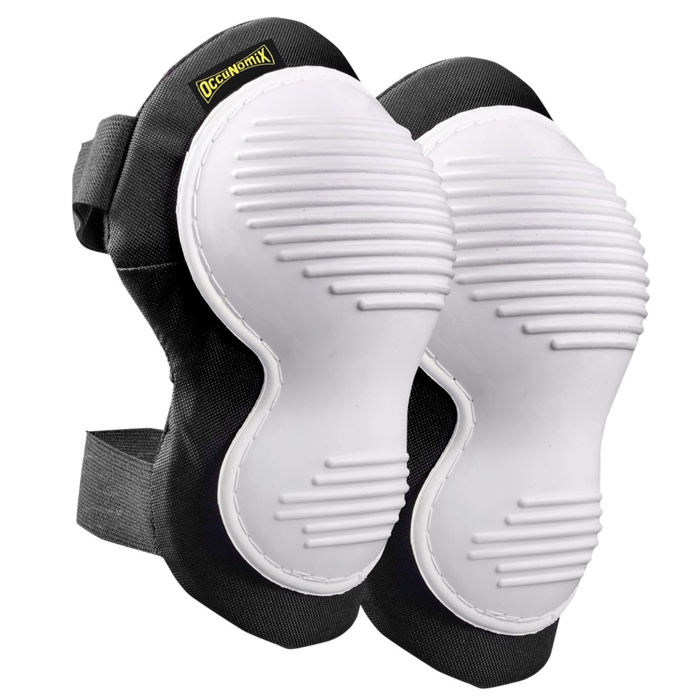 Occunomix 127 Classic Non-Marring Knee Pad, Pair White