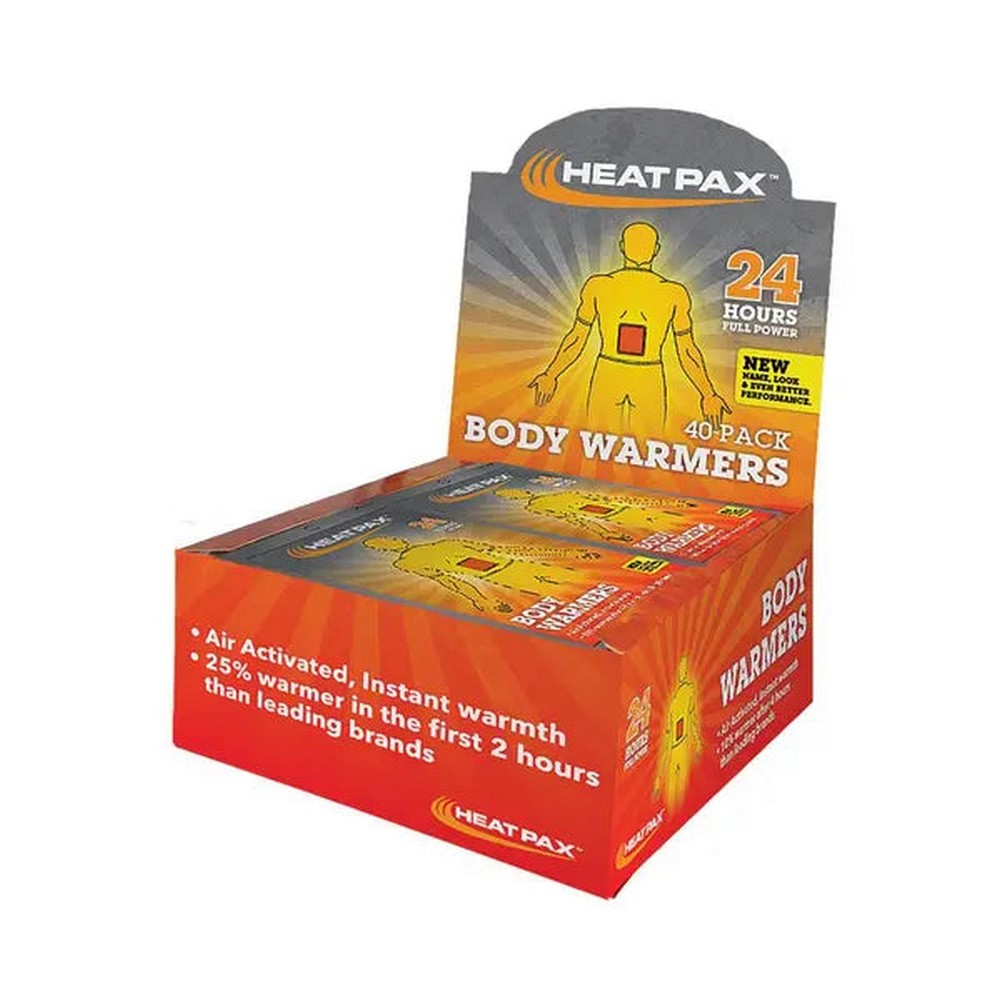 Occunomix 5541 Heat Pax Body Warmer 40-Pack Display