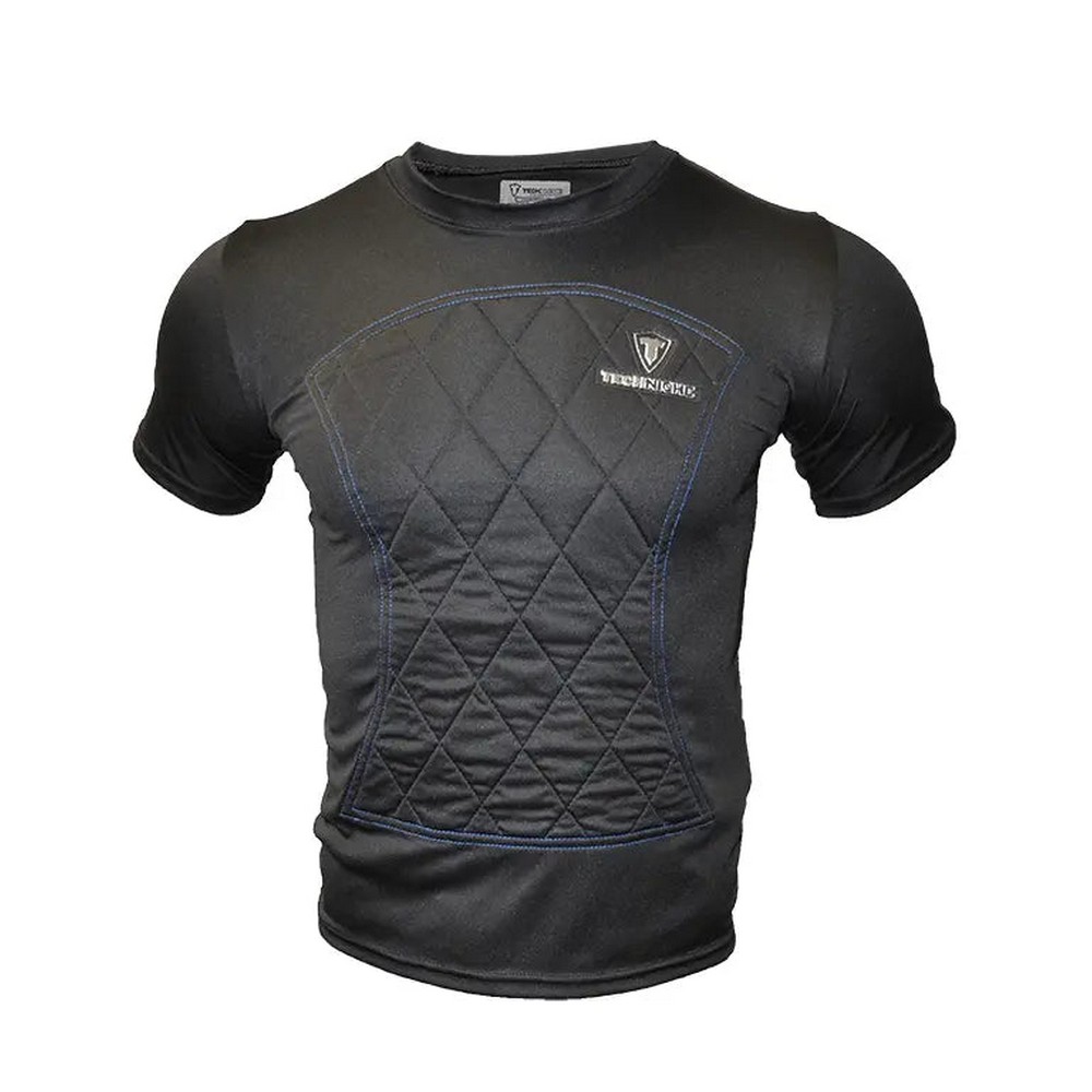 Occunomix 6202-BK Techniche Evaporative Cooling Kewlshirt T-Shirt Black/Blue