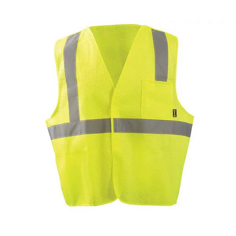 Occunomix ECO-IMB-O Mesh 5-Pt. Breakaway Vest Hi-Vis Orange