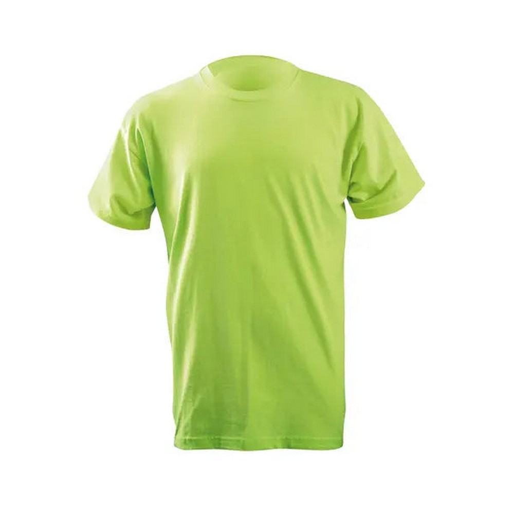 Occunomix LUX-300-07 Non-Ansi Pre-Shrunk Cotton T-Shirt Hi-Vis Yellow
