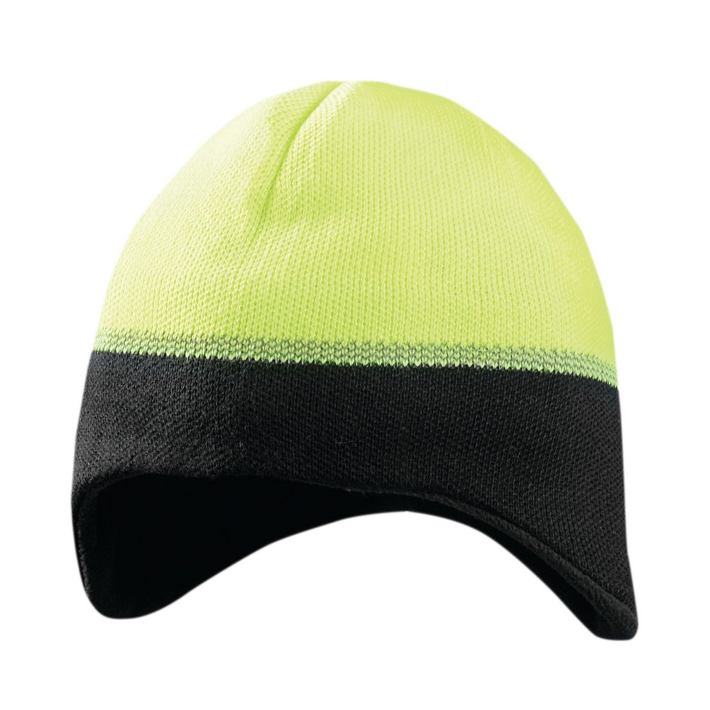 Occunomix LUX-EWRB-Y Ear Warming Reflective Beanie Hi-Vis Yellow
