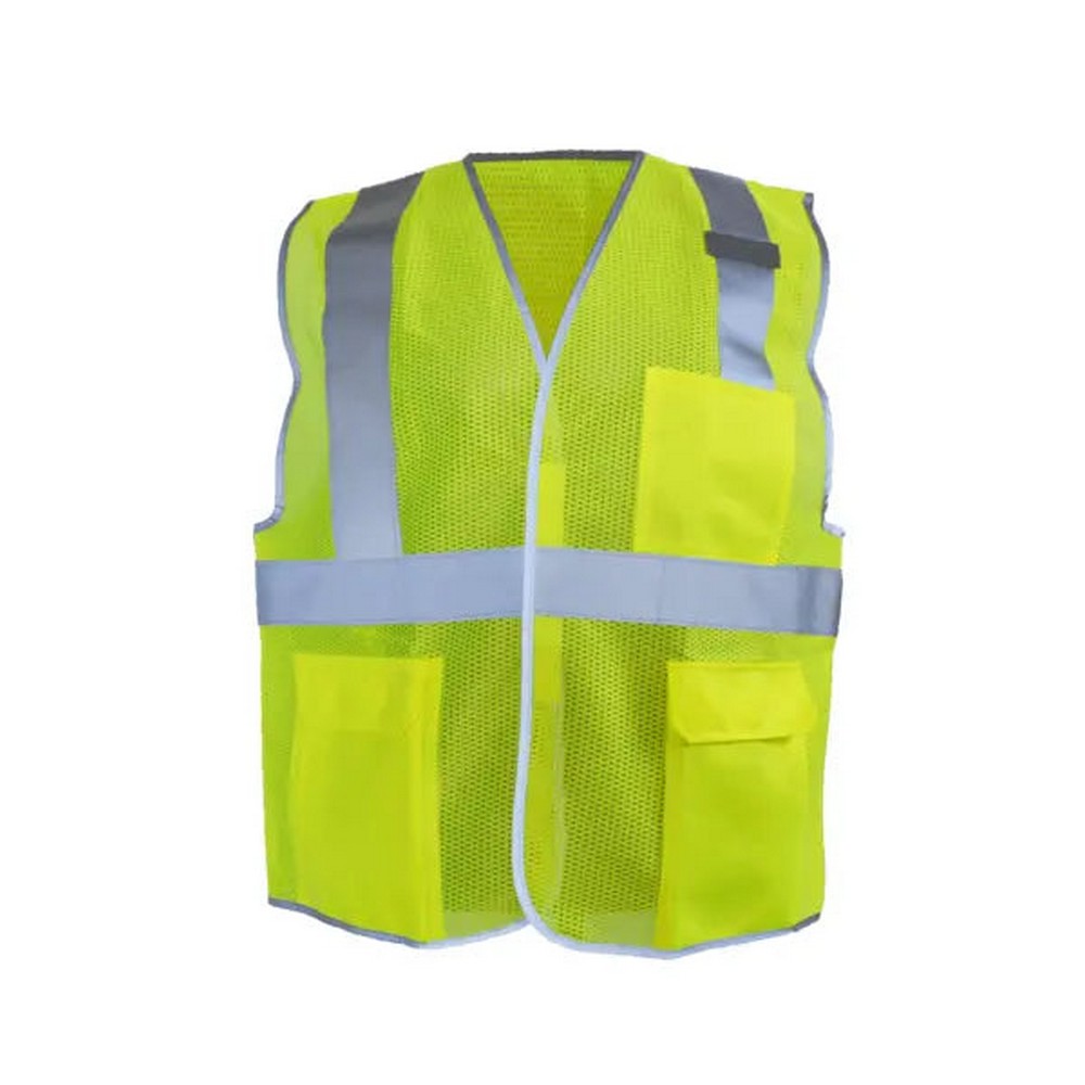Occunomix LUX-SSGC-Y Mesh Standard Vest Hi-VisYellow