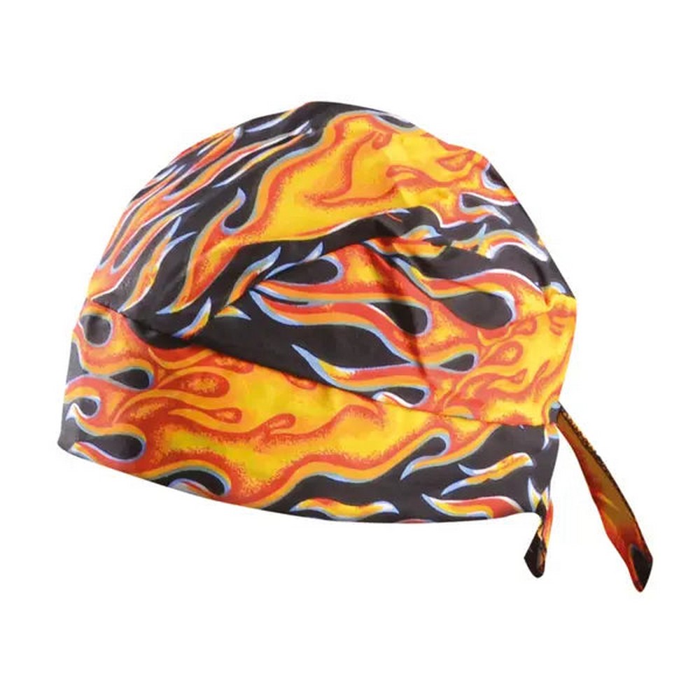 Occunomix TN6-CRD Deluxe Tie Hat W/Elastic Cowboy Red