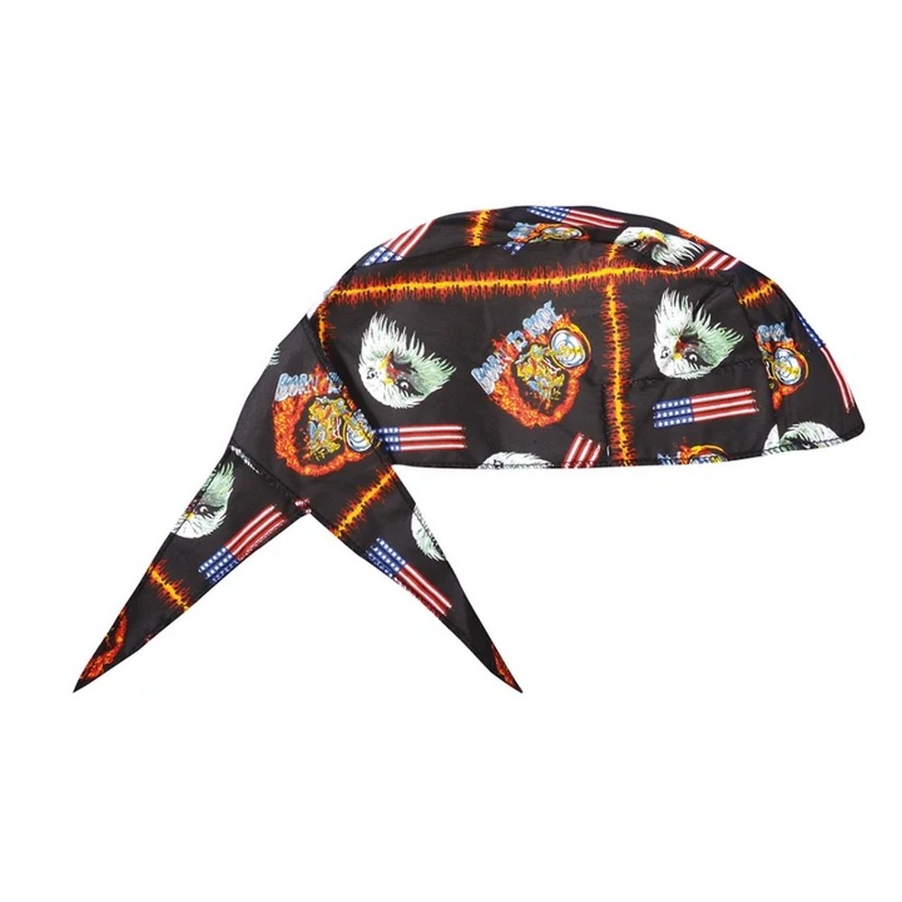Occunomix TN6-MOT Deluxe Tie Hat W/Elastic Motorcycle