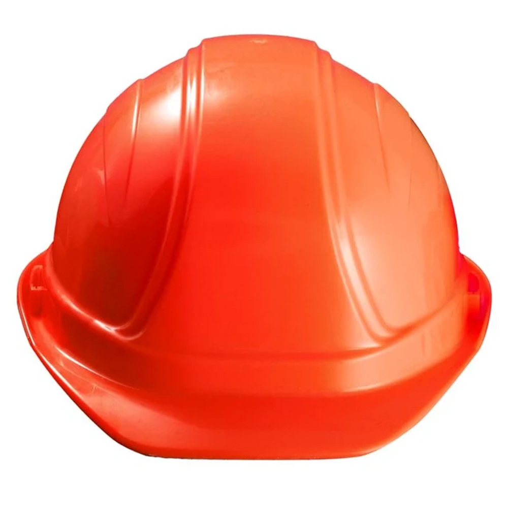 Occunomix V200-HVO Regular Brim Hard Hat W/Ratchet Suspension Hi-Vis Orange