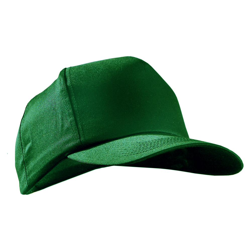 Occunomix V410-B05 Polyester Twill Baseball Cap W/Insert Green
