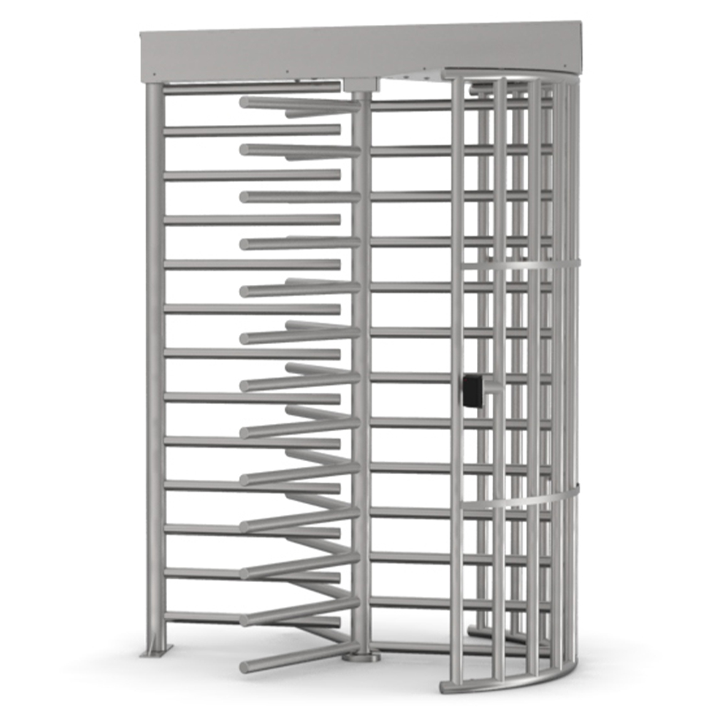 Alvarado MST-6X Perimeter Full Height Security Galvanized Turnstile Electrics
