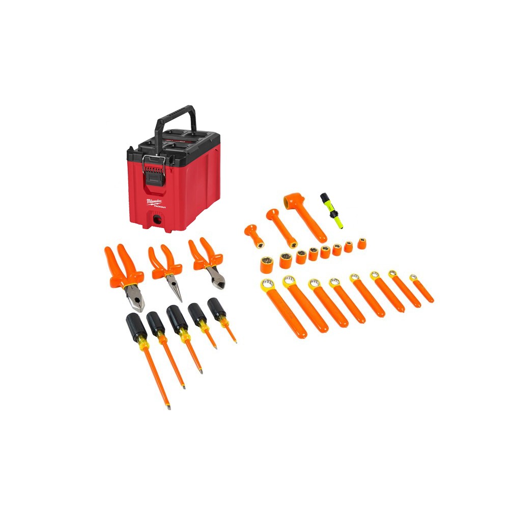OEL IT-ETK-W Insulated Electrician's Tool Kit Extra 27 Pieces