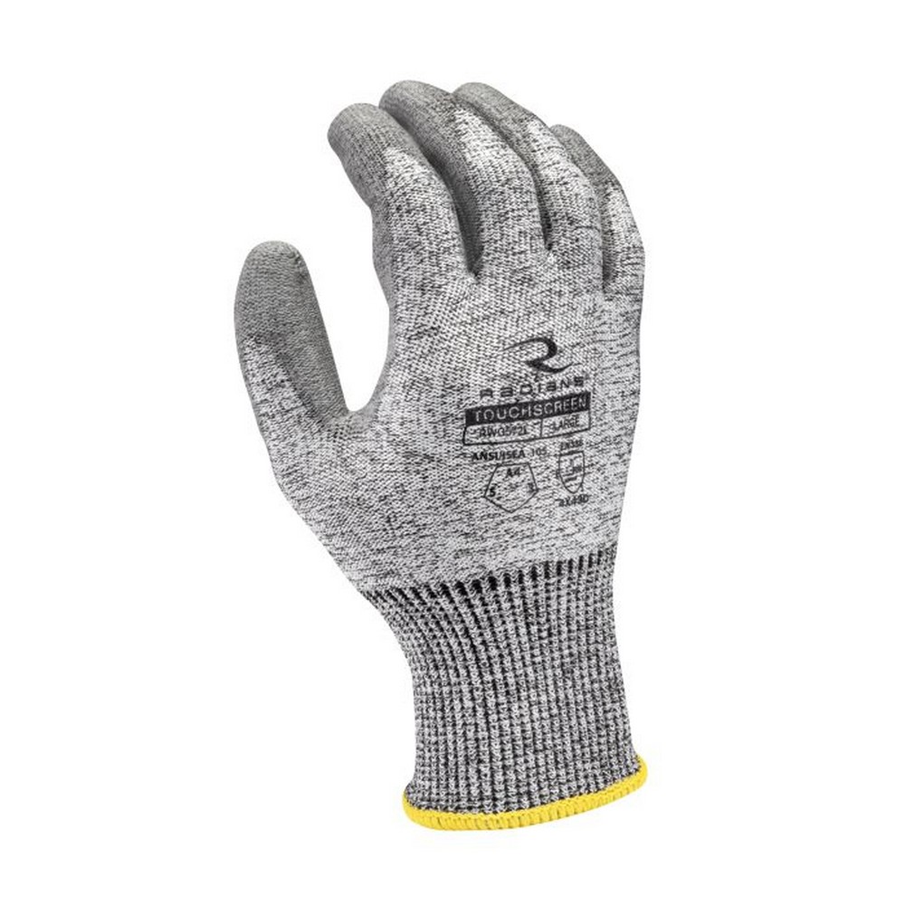 Radians RWG572 Cut Level A4 HPPE/Polyester, PU Coated Cut Protection Glove