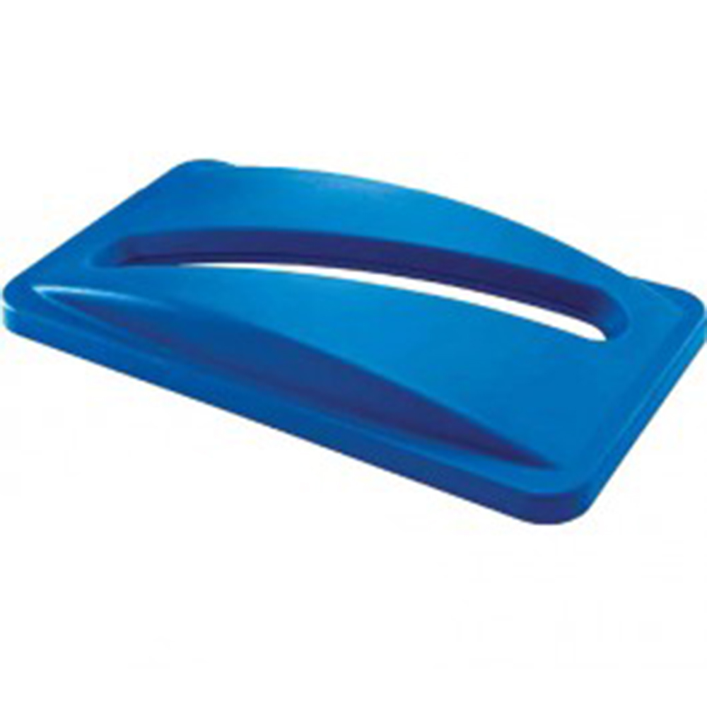 Quantum Storage Solutions CTH-LPABL Paper Lid for Crusader Thin Recycling Container Blue