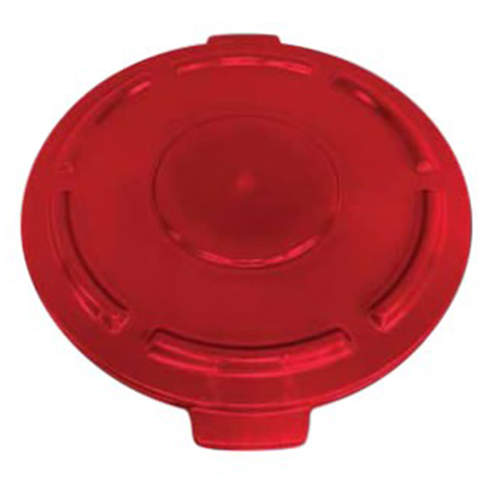 Quantum Storage Solutions CTC-L20RD Lid for 20 Gal. Round Trash Can Red
