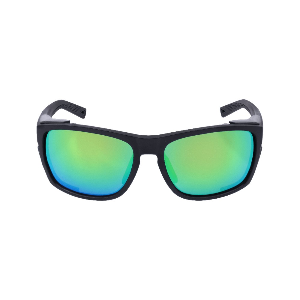 Knifejaw™ BH35616PFT Green Mirror Performance Fog Technology Lens, Matte Black Safety Glasses