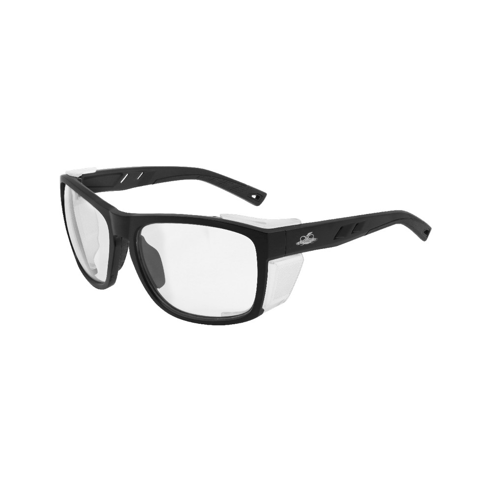 Knifejaw BH3561PFT Knifejaw Skip to the beginning of the images gallery Knifejaw Clear Performance Fog Technology Lens, Matte Black Safety Glasses