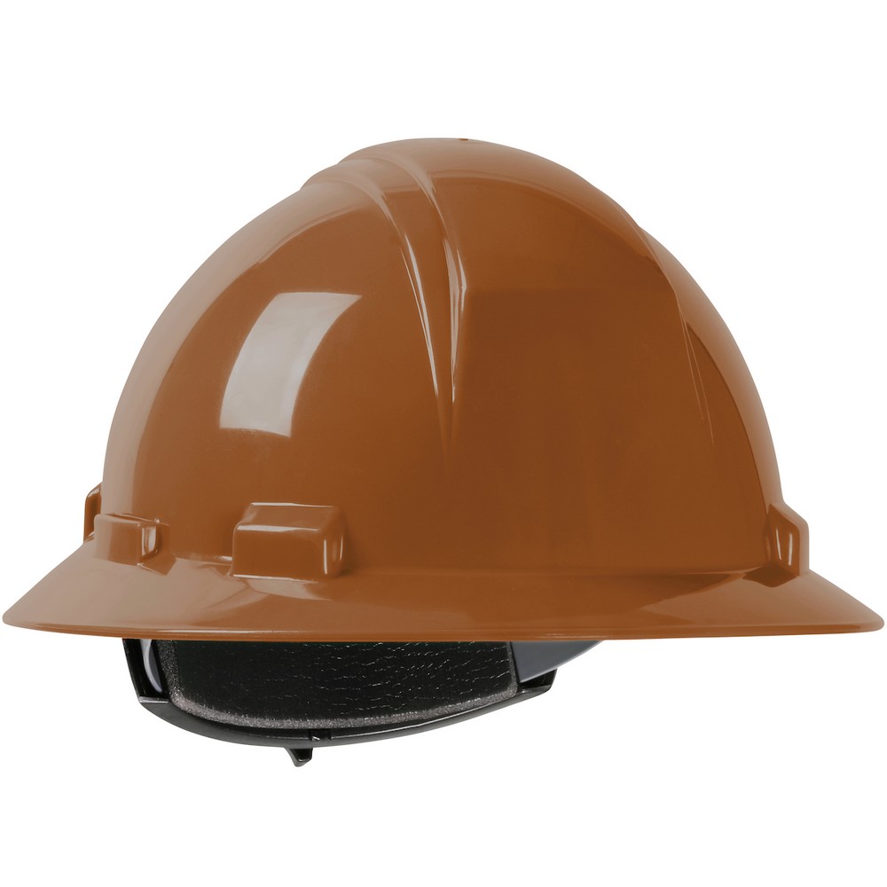 PIP 280-HP641RV-12 Kilimanjaro Vented, Full Brim Hard Hat with HDPE Shell, 4-Point Textile Suspension and Wheel Ratchet Adjustment