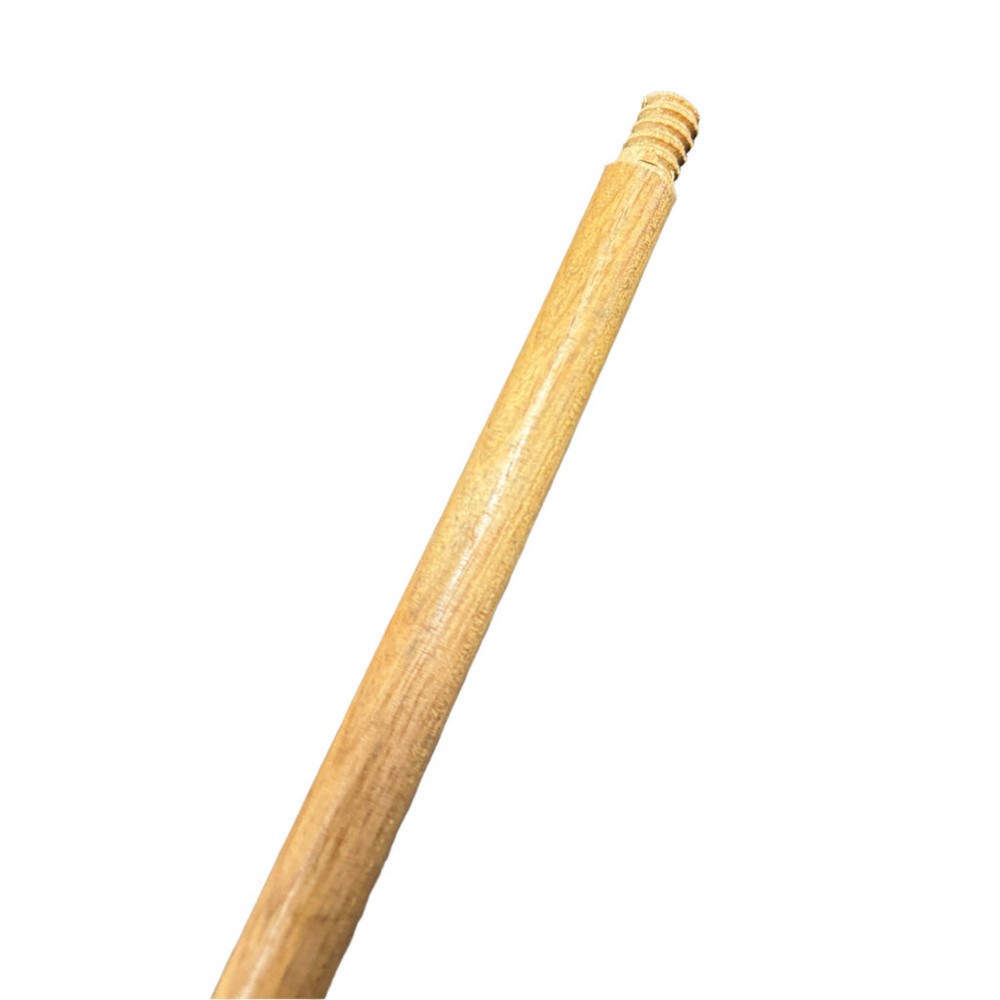 Better Brush 140136 Hardwood Handle, Threaded Tip, Lacquered - 15/16" dia. 3' long