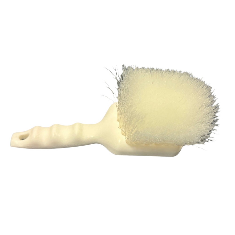 Better Brush 200708 Soft Nylon Utility Brush, White Foam Block - 8" Handle