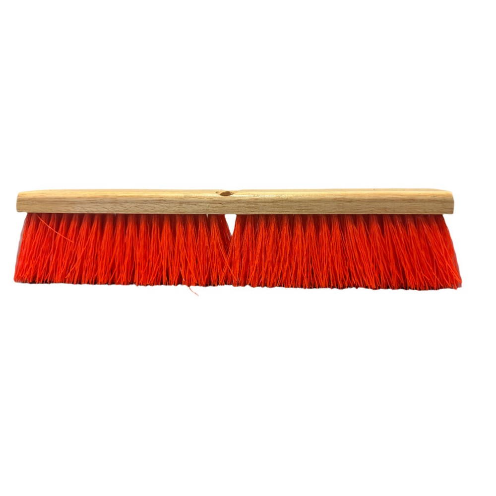 Better Brush 121124 Orange Poly Garage Brush - 24"