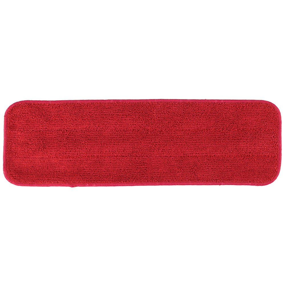 Better Brush 173318R Looped End Microfiber Mop for Wet Applications - Red 18"