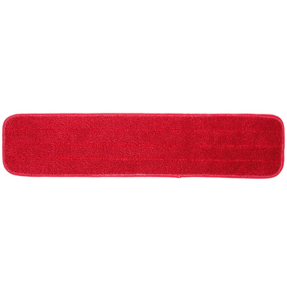 Better Brush 173324R Looped End Microfiber Mop for Wet Applications - Red 24" Refills